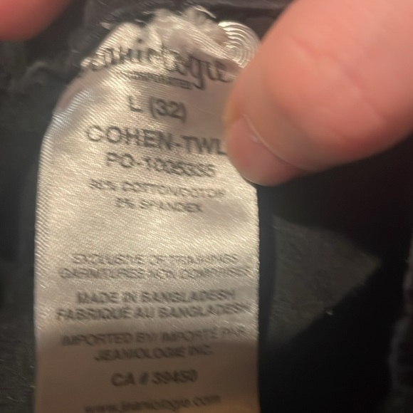 Size large girls black cargo pants - Picture 7 of 7